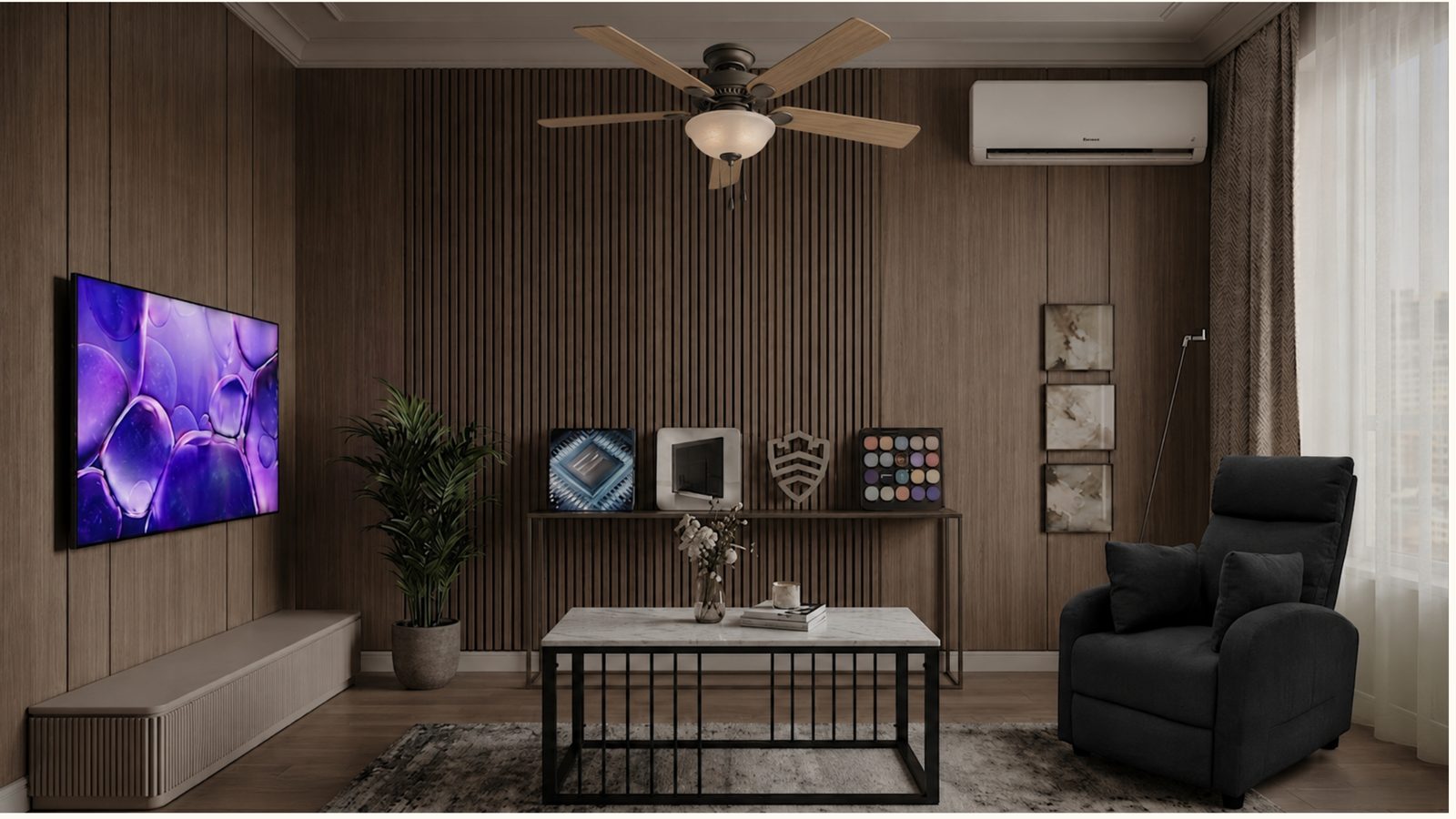 Living room comfort