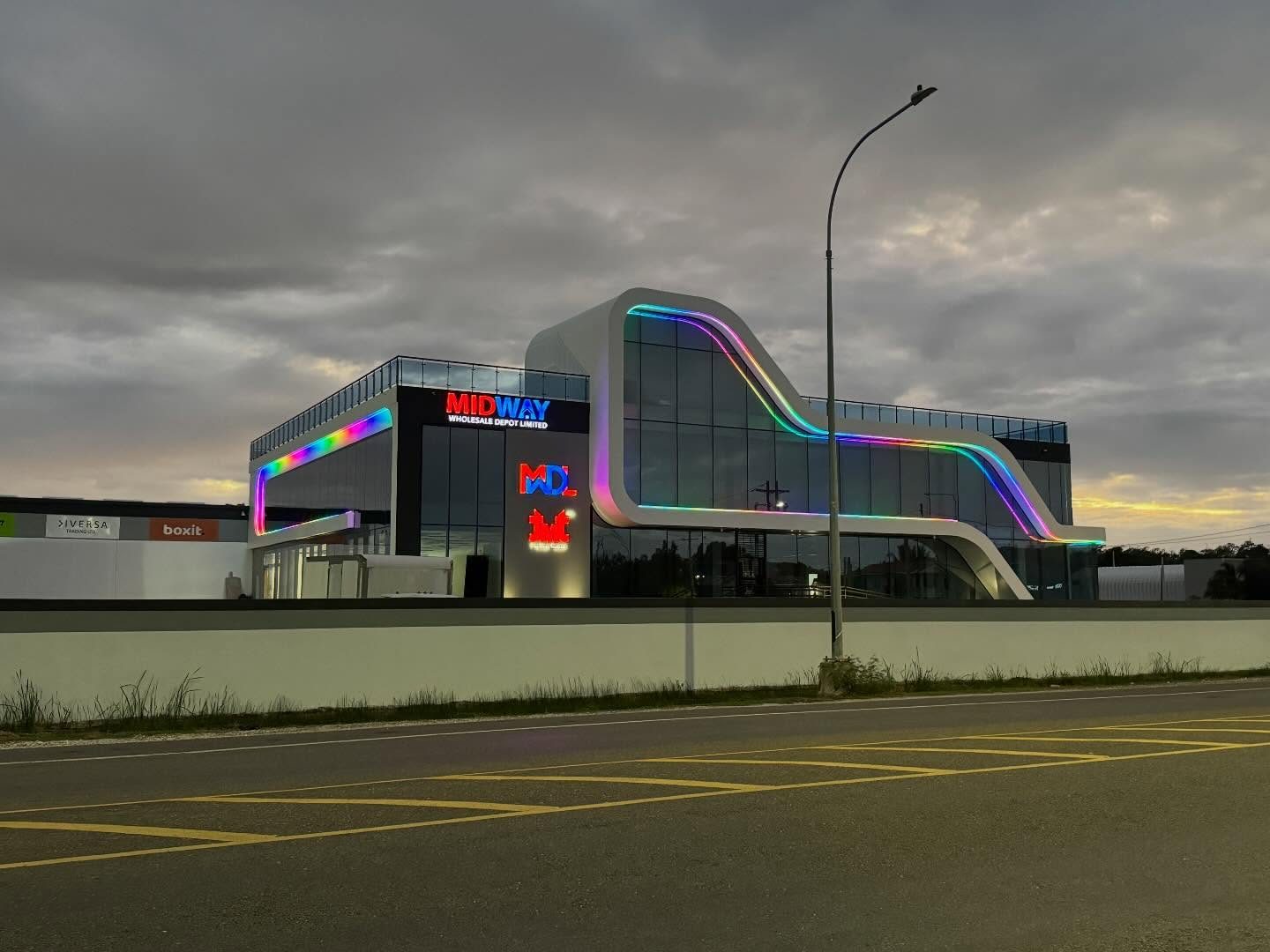 Midway Wholesale building exterior